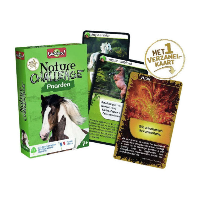 Load image into Gallery viewer, Geronimo games bioviva kwartet nature challenge - paarden
