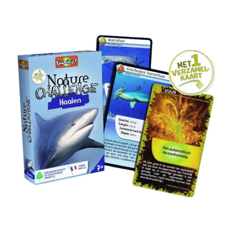 Load image into Gallery viewer, Geronimo games bioviva kwartet nature challenge - haaien
