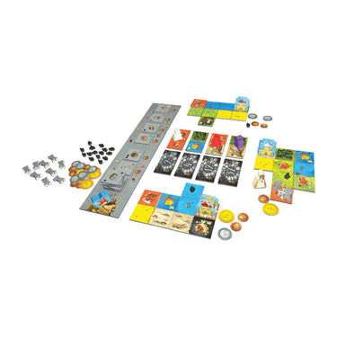 Geronimo games blue orange queendomino