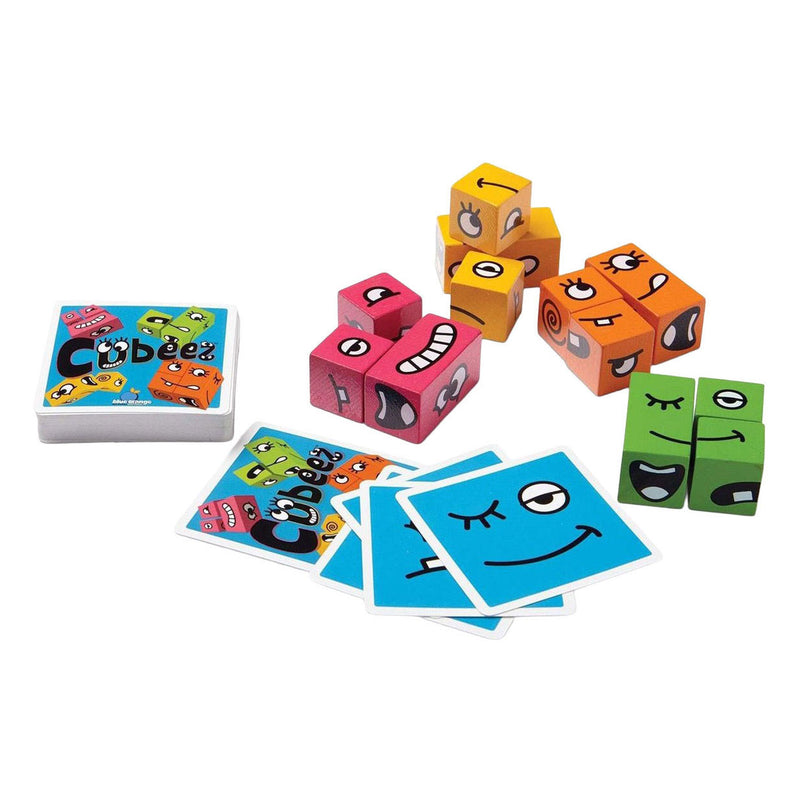 Load image into Gallery viewer, Geronimo games blue orange juniorspel cubeez
