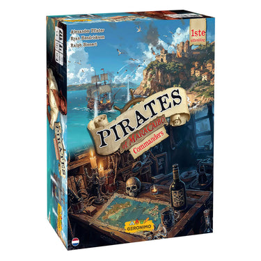 Geronimo games bordspel pirates of maracaibo uitbreiding commanders