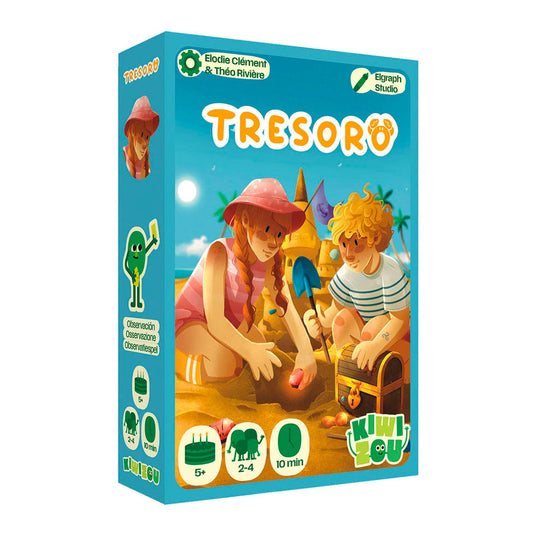 Geronimo games kiwizou trésoro kaartspel