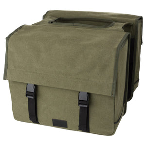 Fastrider celo dubbele fietstas - waterafstotend - 34 liter - groen