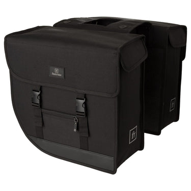 Fastrider hybrid large dubbele fietstas zwart - 35l
