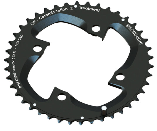 Stronglight chainring for shimano 2x11-speed fc-m8000 7000