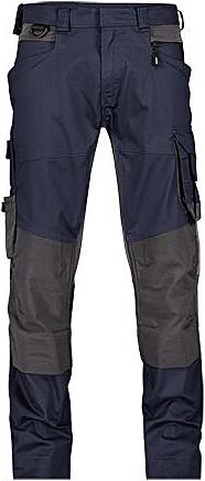 Dassy broek dynax next nachtblauw antraciet 56