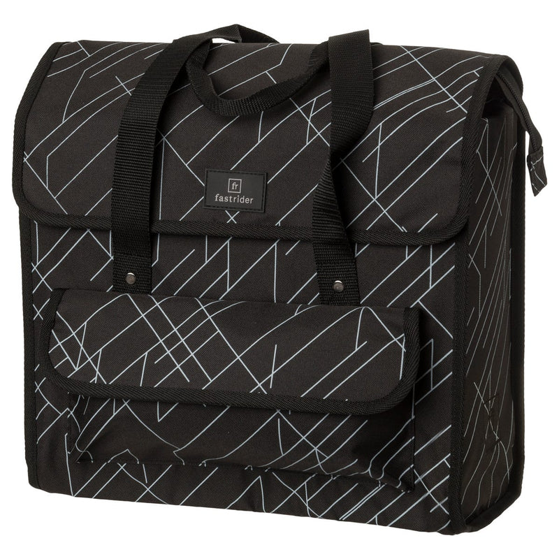 Load image into Gallery viewer, Fastrider lasse luxe shopper enkele fietstas basics - veelkleurig - 23l - waterafstotend
