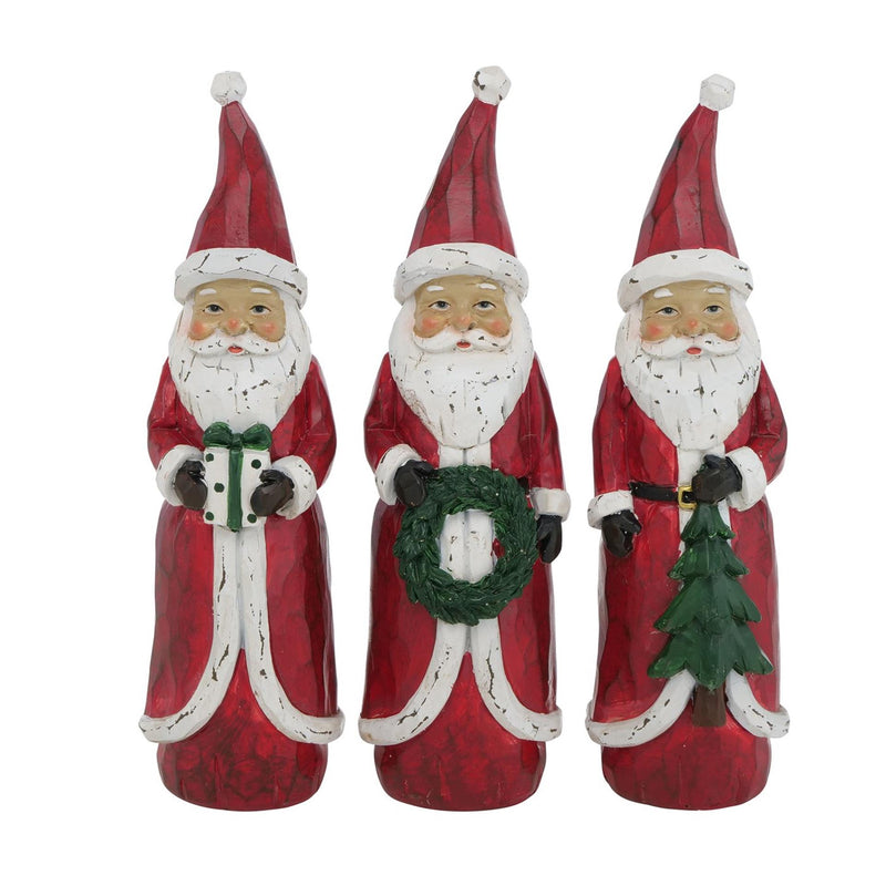 Afbeelding laden in galerijviewer, Boltze home beeld kerstman rood h20cm
