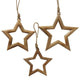 Boltze home decohanger ster 3-delig