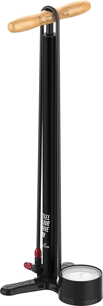 Load image into Gallery viewer, Lezyne steel hv floor drive 3.5 100psi floor pump
