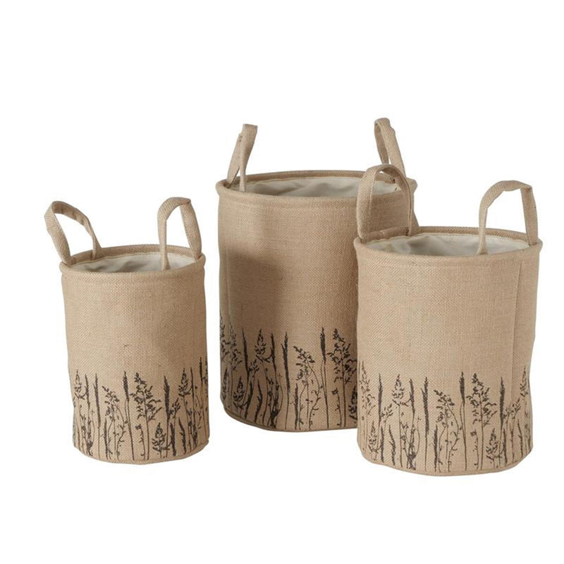 Load image into Gallery viewer, Boltze home mandenset jute 3-delig
