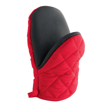 Wicotex ovenhandschoen met neoprene grip 24x14cm rood