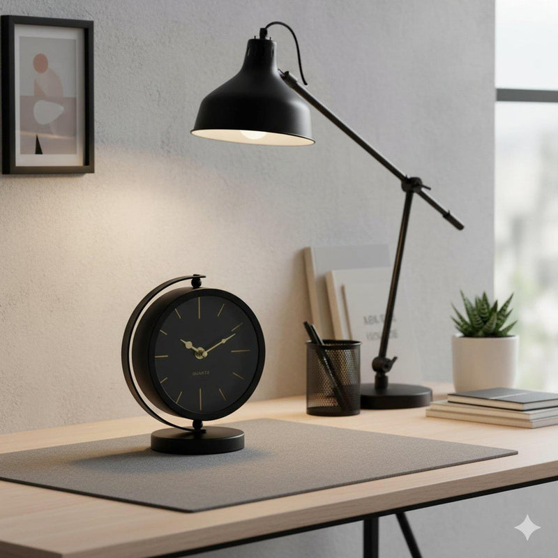 Load image into Gallery viewer, Boltze home tafelklok balia metaal 16x10xh20cm

