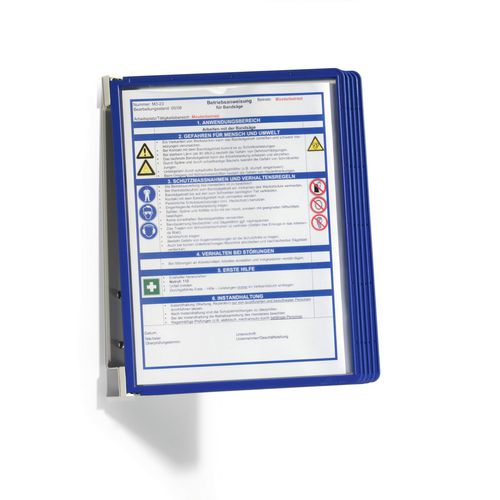 Durable muurstandaard 5551-07 donkerblauw