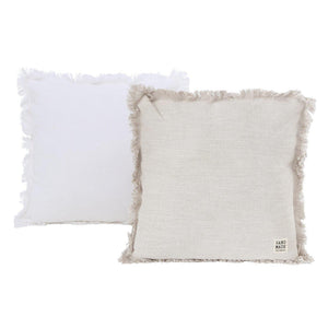 Boltze home kussen lenea 45x45cm beige wit 2 assorti