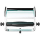 Poetspapierdispenser tork w2 wit turquoise