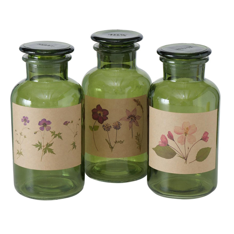 Load image into Gallery viewer, Boltze home apothekersfles drya ø10xh22cm groen
