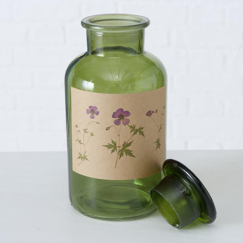 Load image into Gallery viewer, Boltze home apothekersfles drya ø10xh22cm groen
