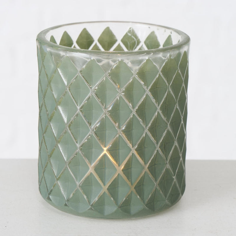 Load image into Gallery viewer, Boltze home windlicht dustin ø8xh9cm groen

