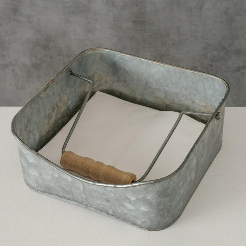 Load image into Gallery viewer, Boltze home servethouder jackson zink 18x18x7cm
