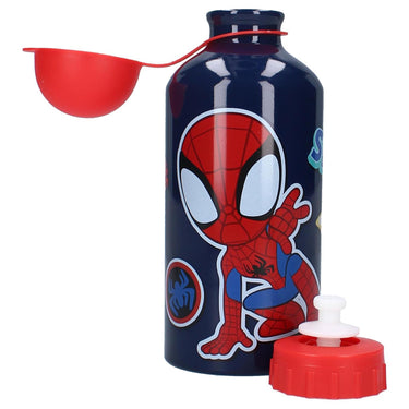 Vadobag spidey - schoolbeker en drinkfles - blauw - 500ml
