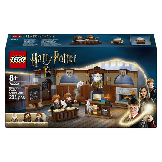 Lego harry potter kasteel zweinstein: toverspreukenles speelgoed voor 8 jaar en ouder 76442