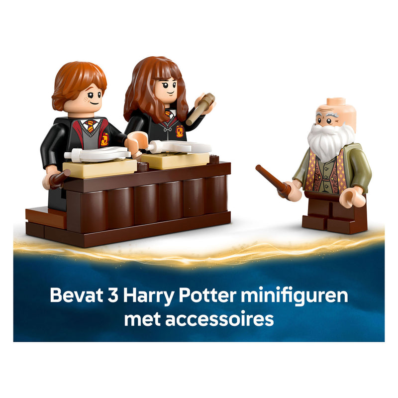 Load image into Gallery viewer, Lego harry potter kasteel zweinstein: toverspreukenles speelgoed voor 8 jaar en ouder 76442
