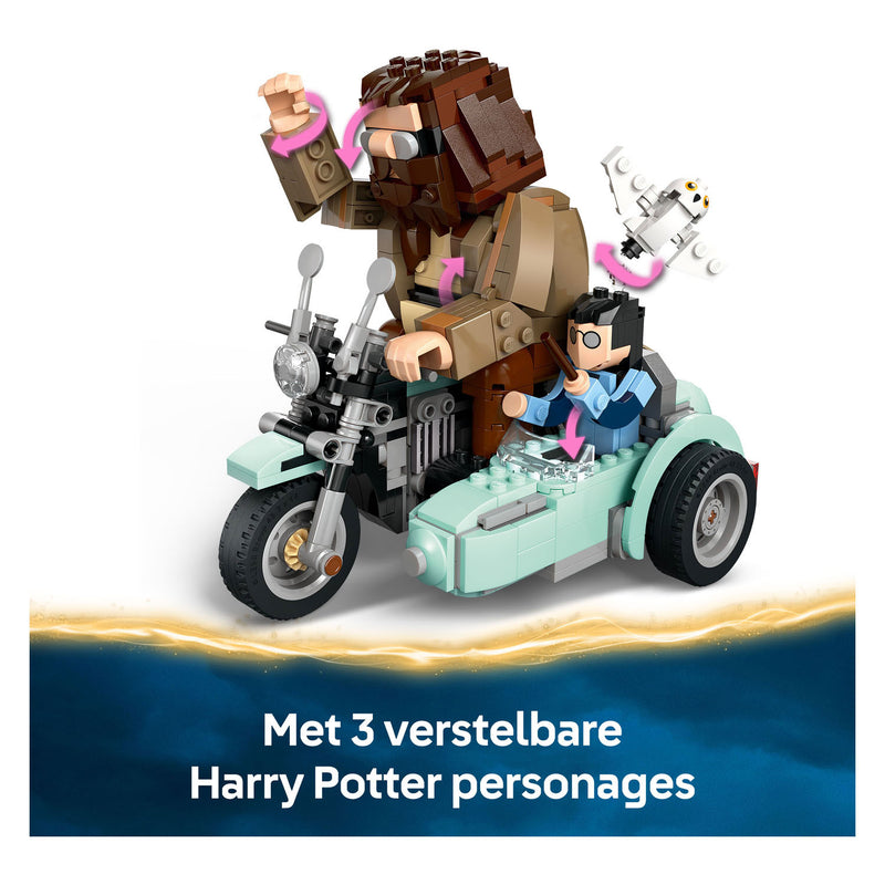 Load image into Gallery viewer, Lego harry potter™ hagrid™ en harry's rit op de motor magisch - 76443
