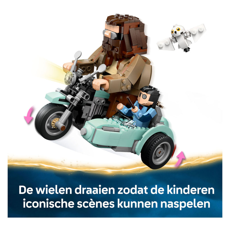 Load image into Gallery viewer, Lego harry potter™ hagrid™ en harry's rit op de motor magisch - 76443
