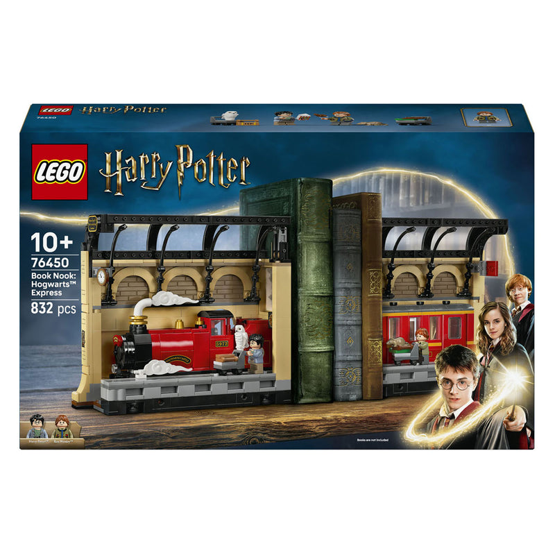 Load image into Gallery viewer, Lego harry potter boekensteun: de zweinstein express bouwpakket - 76450
