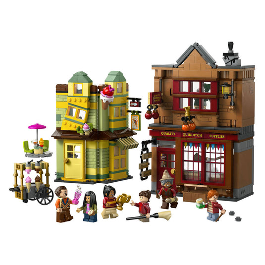 Lego harry potter zwik zwachtels zwerkbalpaleis en ijssalon set - 76452