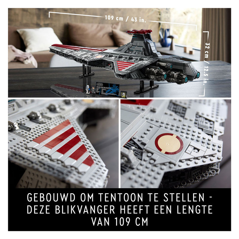 Load image into Gallery viewer, Lego star wars venator-class republic attack cruiser - 75367

