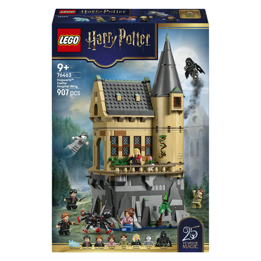 Lego harry potter kasteel zweinstein: ziekenzaal bouwpakket voor kinderen met 7 minifiguren - 76463