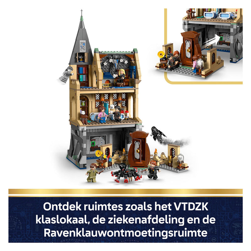 Load image into Gallery viewer, Lego harry potter kasteel zweinstein: ziekenzaal bouwpakket voor kinderen met 7 minifiguren - 76463
