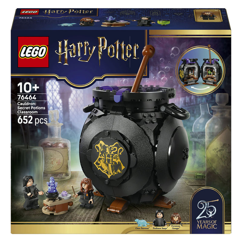 Load image into Gallery viewer, Lego harry potter ketel met geheim toverdrankenklaslokaal bouwpakket voor kinderen - 76464
