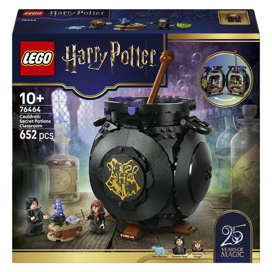 Lego harry potter ketel met geheim toverdrankenklaslokaal bouwpakket voor kinderen - 76464