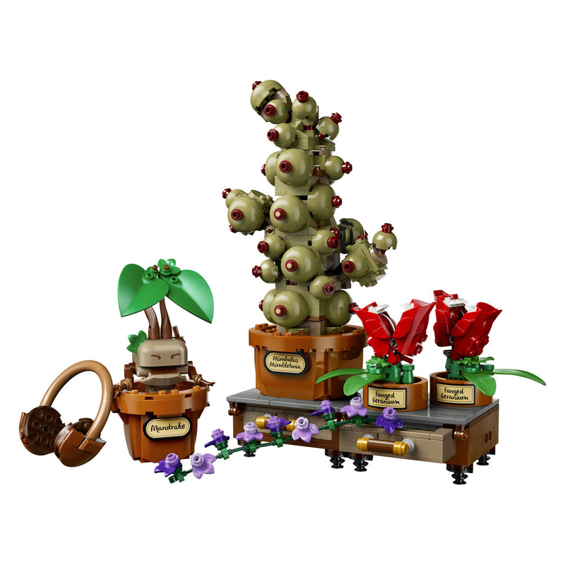 Load image into Gallery viewer, Lego harry potter zweinstein kruidenkunde planten bouwbaar speelgoed voor kinderen 76474

