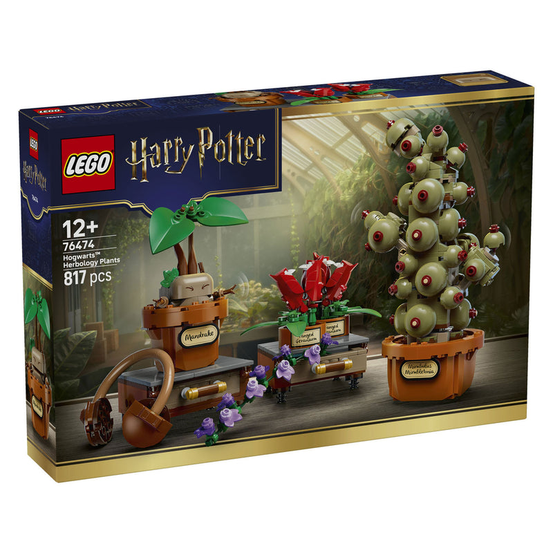 Load image into Gallery viewer, Lego harry potter zweinstein kruidenkunde planten bouwbaar speelgoed voor kinderen 76474
