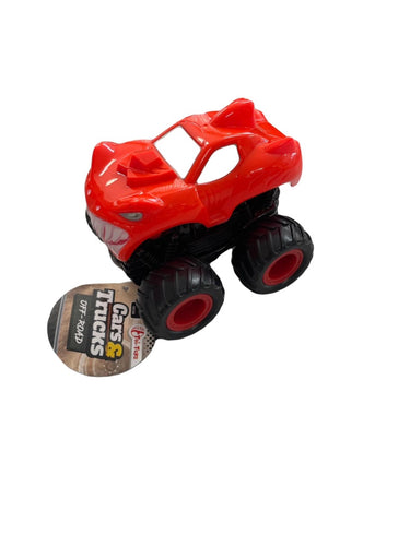 Toi-toys vehicool cars trucks frictie monstertruck met tanden