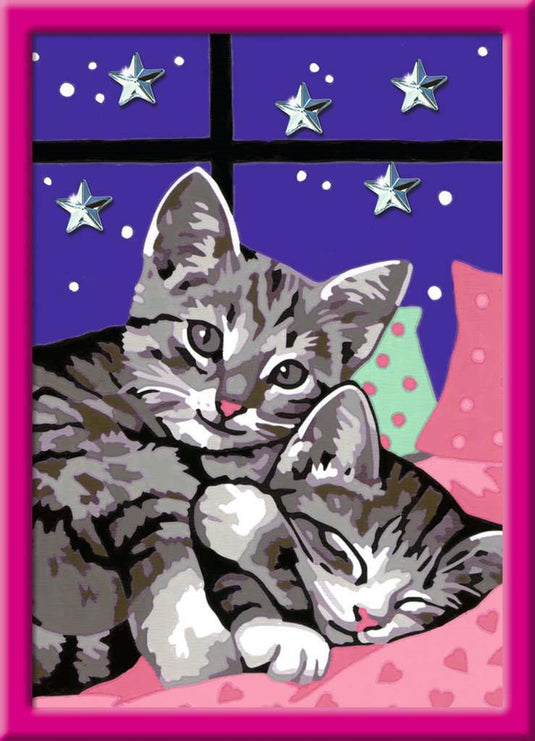 Ravensburger creart sleepy kitties