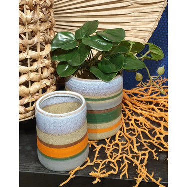 Hbx natural living vaas bomba ã˜11xh13cm bloempot bomba ã˜11xh13cm
