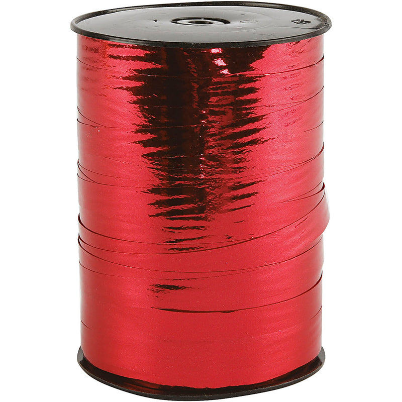 Afbeelding laden in galerijviewer, Https: www.cchobby.nl cadeaulint-b-10-mm-glossy-rood-metallic-250-m-1-rol
