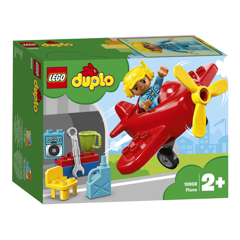 Afbeelding laden in galerijviewer, Lego duplo 10908 vliegtuig
