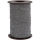 Cadeaulint, b: 10 mm, glitter, zwart, 100 m 1 rol