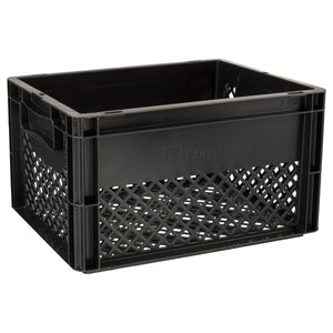 Fastrider fietskrat medium zwart recyclaat