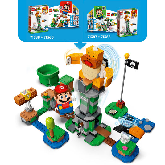 Lego super mario 71388 uitbreidingsset: eindbaasgevecht