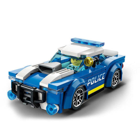 Lego ® city politiewagen 60312 bouwset voor kinderen vanaf 5 jaar; inclusief een minifiguur van een politieagent met een zaklamp en politiepet (94 onderdelen)