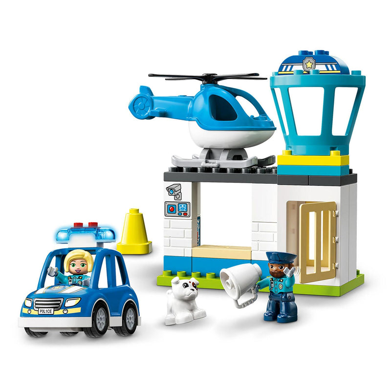Load image into Gallery viewer, Lego LEGO Duplo 10959 Politiebureau Helikopter
