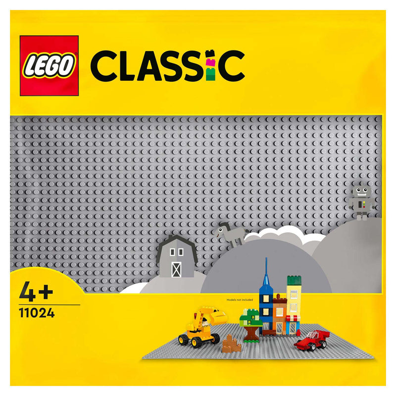 Load image into Gallery viewer, Lego classic 11024 grijze bouwplaat

