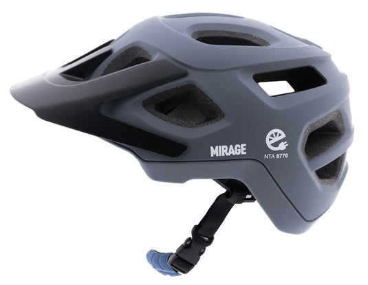 Mirage mtb helm 58-61cm mat grijs
